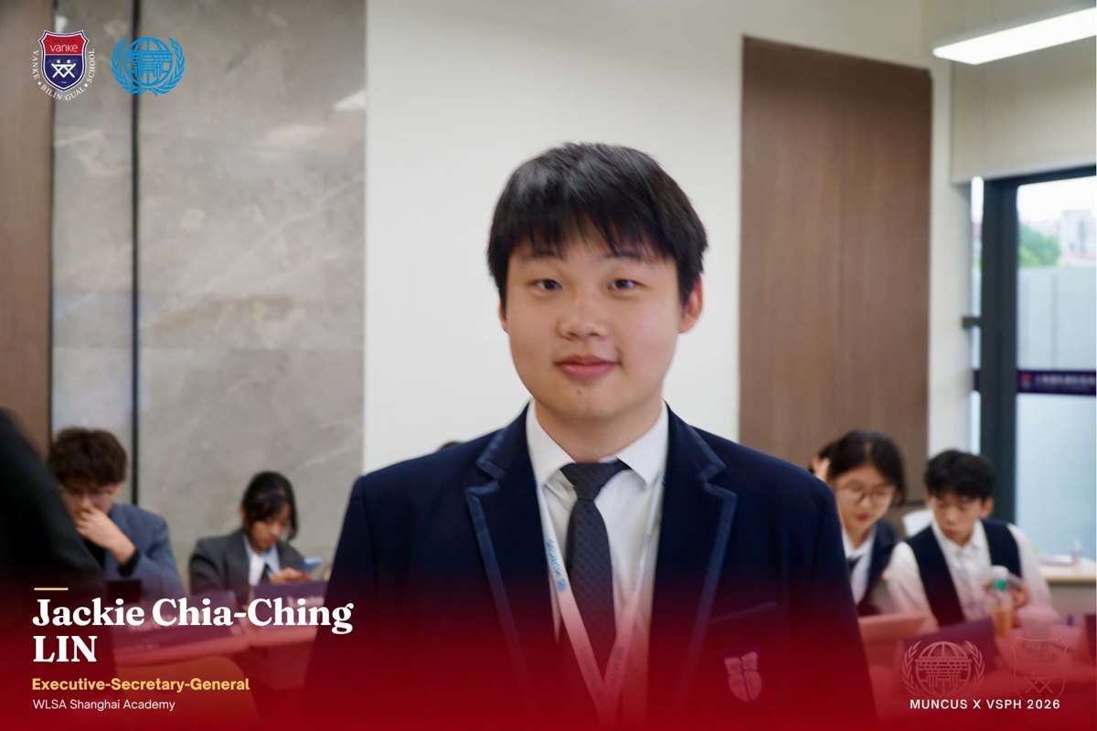 Jackie Lin, Executive Secretary-General, WLSA Shanghai Academy